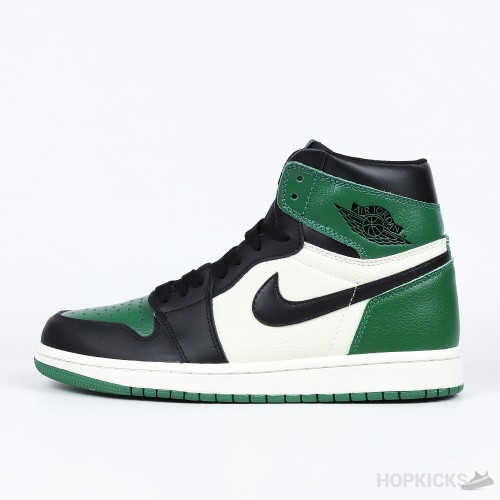 Fake pine green jordan 1 on sale